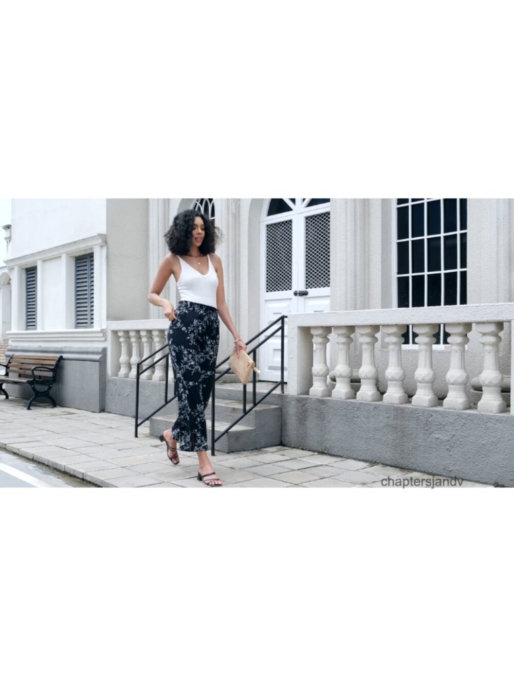 Women's Wide Leg High Waisted Pants with Pockets Lightweight Casual Palazzo - Picture 5 of 6